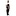 Whites Chefs Clothing Fartuch czarny | 100x70cm
