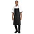 Whites Chefs Clothing Whites Southside Bib Apron Denim Black