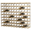 XXLselect Wine Rack Wooden 90 Bottle XXLselect Wine Rack Wooden 90 Bottle