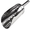 Olympia Stainless Steel Ice Scoop Ø60x190 mm, Silver, Perforated