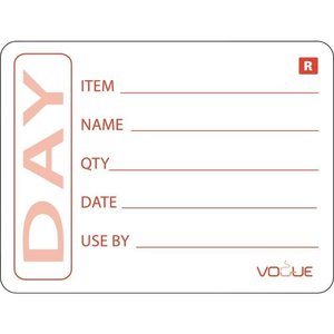 Vogue Removable Prepped Food Labels (Pack of 500)