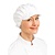 Whites Chefs Clothing Czapka z daszkiem z polibawełny, biały