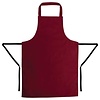 Whites Chefs Clothing Wyprzedaż - Fartuch długi bordowy | 96,5x71,1cm