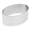 XXLselect Wyprzedaż - Forma do ciast owalna | 8x5x(H)3cm