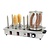 Buffalo Hot dog warmer with 6 spikes