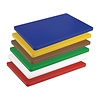 Hygiplas Extra Thick Low Density Polyethylene Cutting Board 600 x 450 mm Red