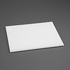 Hygiplas High Density Polyethylene Cutting Board 225 x 300 mm White