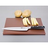 Hygiplas High Density Polyethylene Cutting Board 225 x 300 mm Brown