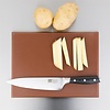 Hygiplas High Density Polyethylene Cutting Board 225 x 300 mm Brown