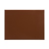 Hygiplas High Density Polyethylene Cutting Board 225 x 300 mm Brown