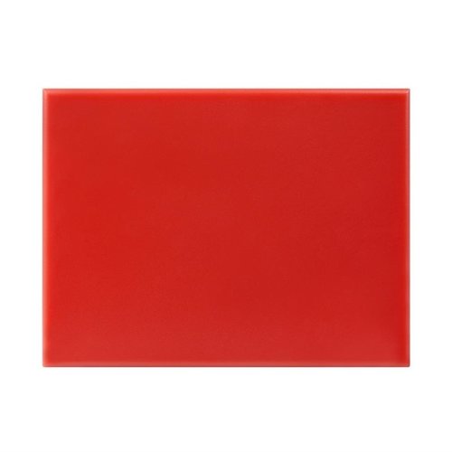 Hygiplas High Density Polyethylene Cutting Board 225 x 300 mm Red Hygiplas High Density Polyethylene Cutting Board 225 x 300 mm Red