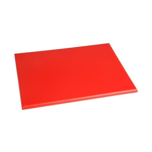 Hygiplas High Density Polyethylene Cutting Board 225 x 300 mm Red Hygiplas High Density Polyethylene Cutting Board 225 x 300 mm Red