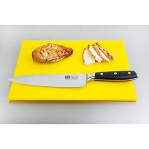 Hygiplas High Density Polyethylene Cutting Board 225 x 300 mm Yellow