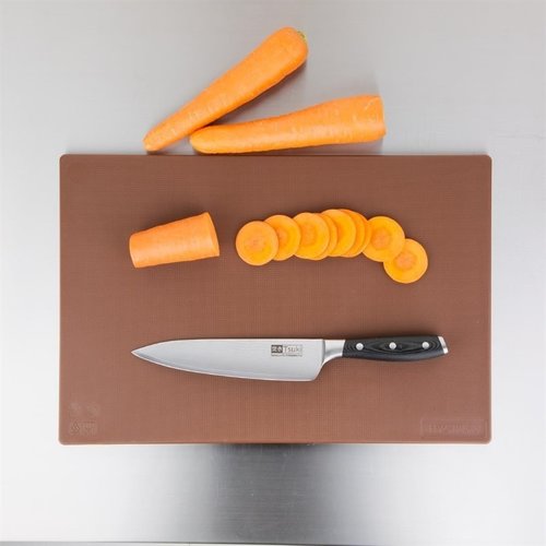 Hygiplas Anti-bacterial Low Density Polyethylene Cutting Board 450 x 300 mm Brown Hygiplas Anti-bacterial Low Density Polyethylene Cutting Board 450 x 300 mm Brown