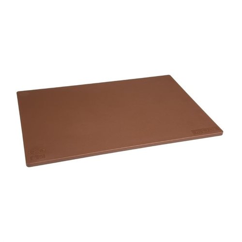 Hygiplas Anti-bacterial Low Density Polyethylene Cutting Board 450 x 300 mm Brown Hygiplas Anti-bacterial Low Density Polyethylene Cutting Board 450 x 300 mm Brown