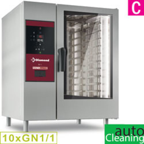 Diamond Gas Combi Oven with Self-Cleaning System 10 x GN 1/1, 1,1 kW Diamond Gas Combi Oven with Self-Cleaning System 10 x GN 1/1, 1,1 kW