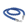 Hendi Rope for Barrier Post 1500 mm, Blue with Chrome Hooks