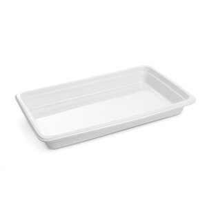 Hendi Porcelain Gastronorm Pan 1/1 65 mm, White Hendi Porcelain Gastronorm Pan 1/1 65 mm, White