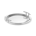Hendi Stainless Steel Round Serving Tray Ø 400 mm with Handles