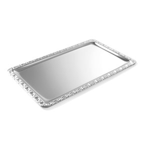 Hendi Chromated Steel Rectangular Serving Tray GN 1/1 with Rim