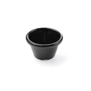 Hendi Ramekin bowl 60x60x (H) 35 black 45 ml (12 strokes)