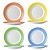 Hendi Shallow Plate, Ø235 mm, Brush, Orange (Pack of 6)