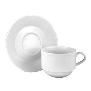 Hendi White Saucer ø 160 mm, Roma Hendi White Saucer ø 160 mm, Roma