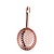 BarUp Julep type bartending strainer, copper