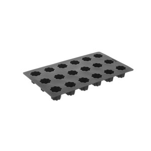 Hendi Silicone mold GN1 / 3 - mini cannelais bordelais - 18 molds 35x (H) 26mm