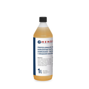 Hendi Concentrate for Greasy Stains for Walls, floors and Gastronomic Devices 1 L Hendi Concentrate for Greasy Stains for Walls, floors and Gastronomic Devices 1 L