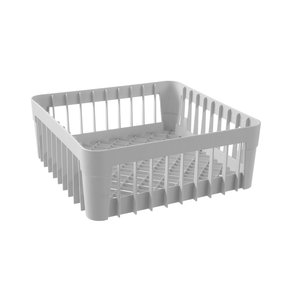Hendi Gray Dishwasher Glassware Basket 400 x 400 x 150 mm Hendi Gray Dishwasher Glassware Basket 400 x 400 x 150 mm