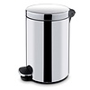 Hendi 20 L Round Stainless Steel Pedal Bin, Lift Lid Hendi 20 L Round Stainless Steel Pedal Bin, Lift Lid