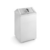 Hendi 43 L Stainless Steel Waste Bin, Swivel Lid Hendi 43 L Stainless Steel Waste Bin, Swivel Lid