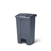 AmerBox 87 L Grey Polypropylene Pedal Bin, Lift Lid, 87 L