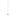 Lilly Codroipo Stainless Steel Pizza Peel Ø200x1700 mm, Round Yellow with Movable Handle