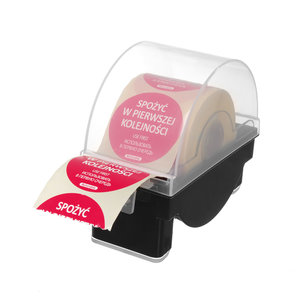 Hendi Food Safety sticker dispenser - single Hendi Food Safety sticker dispenser - single
