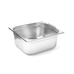 Hendi Stainless Steel Gastronorm Container 2/3 150 mm with Handles