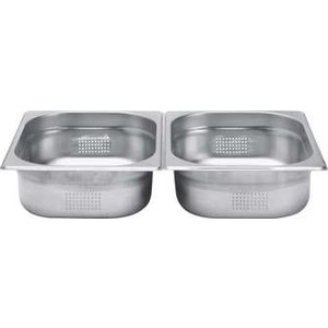 Hendi Stainless Steel Gastronorm Pan 1/2 150 mm, Perforated Hendi Stainless Steel Gastronorm Pan 1/2 150 mm, Perforated