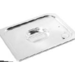 Hendi Nickel-Chrome Steel Gastronorm Lid 1/4 with Seal Hendi Nickel-Chrome Steel Gastronorm Lid 1/4 with Seal