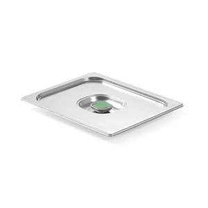 Hendi Stainless Steel Gastronorm Lid 1/6 with Colored Clips Hendi Stainless Steel Gastronorm Lid 1/6 with Colored Clips