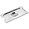 Hendi Nickel-Chrome Steel Gastronorm Lid 2/3 with Seal and Place for Handles Hendi Nickel-Chrome Steel Gastronorm Lid 2/3 with Seal and Place for Handles
