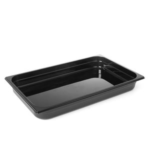 Hendi Polycarbonate Gastronorm Container 1/1 100 mm, Black Hendi Polycarbonate Gastronorm Container 1/1 100 mm, Black