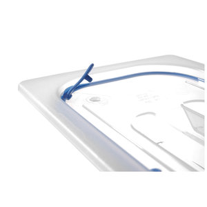 Hendi Polypropylene Gastronorm Lid 1/1, Transparent with Seal Hendi Polypropylene Gastronorm Lid 1/1, Transparent with Seal