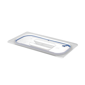 Hendi Polypropylene Gastronorm Lid 1/2, Transparent with Seal Hendi Polypropylene Gastronorm Lid 1/2, Transparent with Seal