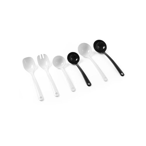 Hendi Melamine Sauce Ladle 70 ml, 235 mm, White