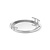 Hendi Stainless Steel Round Serving Tray Ø 400 mm with Handles