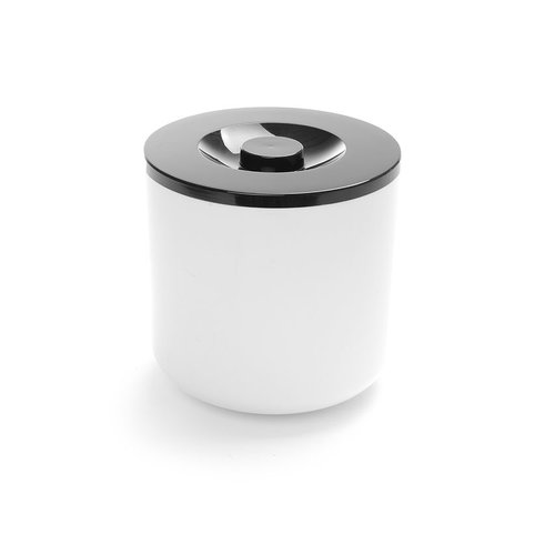 BarUp Pojemnik z polistyrenu na lód 5 L, Ø190 mm, (h)200 mm, biały z podwójnymi ściankami