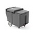 Hendi Insulated Top Loading Ice Conteiner 110 L Black