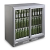 Barmatic Double Sliding Doors Back Bar Cooler 208 L, from 2 °C to 10 °C
