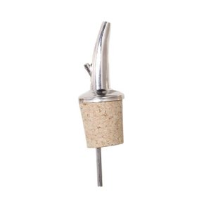 BarUp Pourer made of steel and cork - set of 6